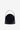 Black leather bag with passementerie detail