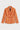 Orange & chestnut belted blazer