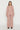 Ecru and orange high-waisted jacquard print trousers