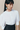 Cyan square drop earrings