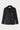 Black utility button-front jacket