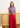 Sleeveless top — Blue and Red