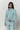 Utility suit jacket - Celadon blue