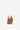 Camel mini leather bag with passementerie details