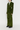 Khaki corduroy flared pants