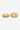 Earrings — Gold with white stone