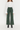 Navy & olive jacquard print flared pants