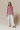 White and fuchsia linen shirt