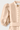 Nude satin puff sleeve short dress