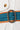 Blue and orange passementerie belt